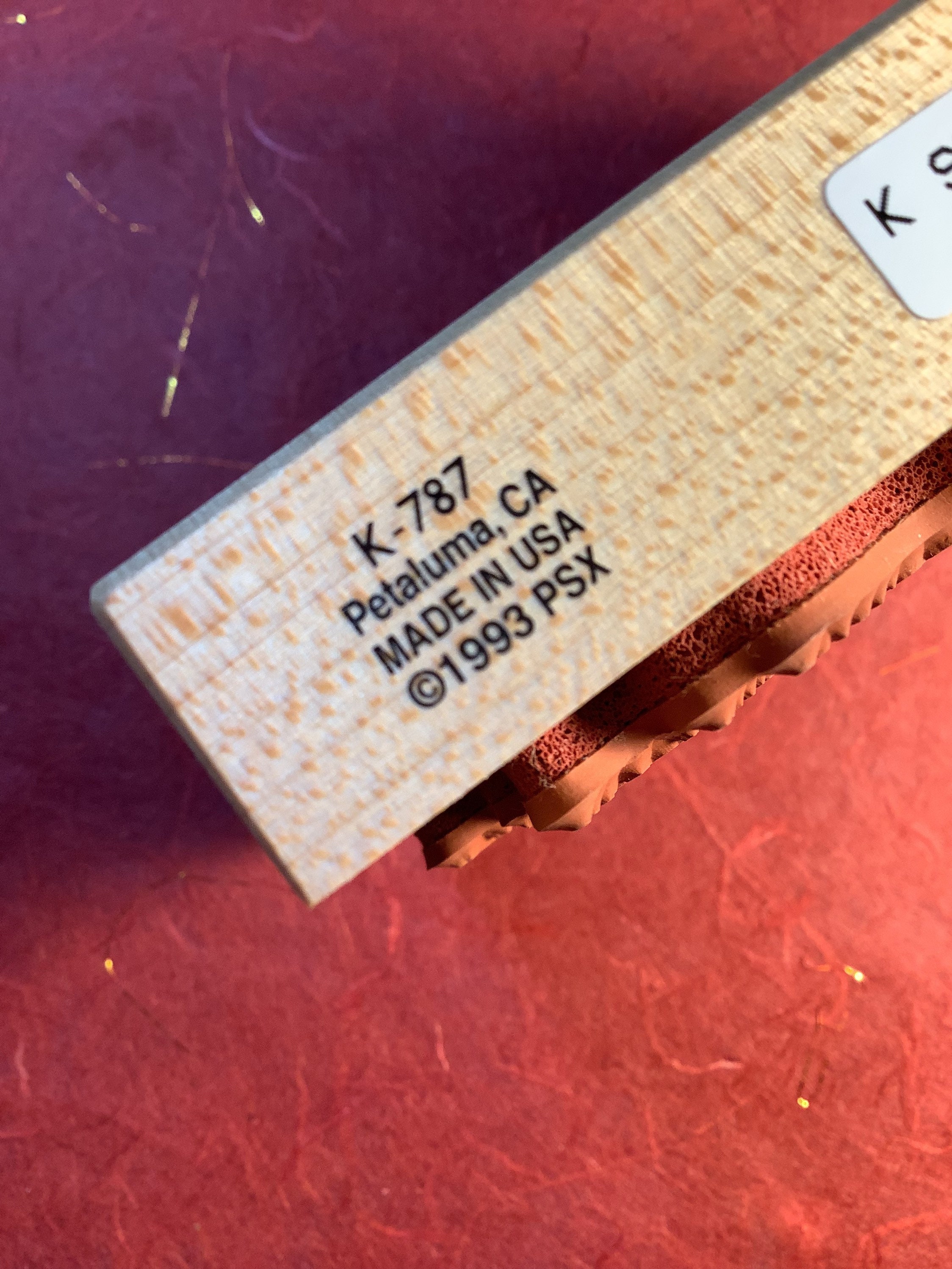 PSX Botanical Flower Basket Rubber Stamp K-787 New Old Stock - Etsy