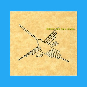 Nazca Linie Kolibri Stempel
