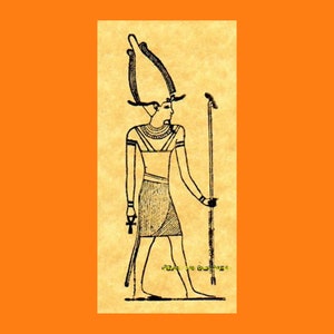 Osiris altes Ägypten Gott Stempel