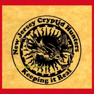 New Jersey Cryptids Stempel Motiv Keep It Real