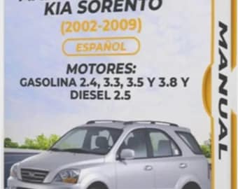 Kia Sorento (2002-2009) Spaanse werkplaatshandleiding, service- en reparatiehandleiding, direct te downloaden als PDF