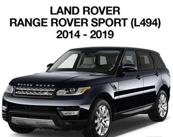 Werkplaatshandboek, service- en reparatiehandleiding voor de Land Rover Range Rover Sport L494 2014-2019, direct te downloaden als PDF.