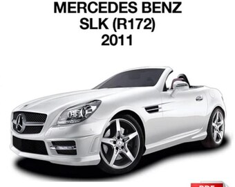 Mercedes Benz SLK R172 2011 Werkplaatshandboek, Service- en Reparatiehandleiding, Direct PDF-bestand