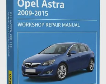 Opel Astra 2009-2015 Werkplaatshandboek, Service- en Reparatiehandleiding, Direct te downloaden als PDF