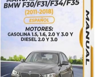 BMW F30/F31/F34/F35 (2011-2018) Spaanse werkplaatshandleiding, service- en reparatiehandleiding, direct te downloaden als PDF