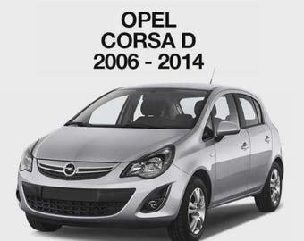 Opel Corsa D 2006-2014 Werkplaatshandboek, Service- en Reparatiehandleiding, Direct te downloaden als PDF