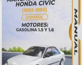Honda Civic (1992-1995) Spansk verkstadshandbok, service- och reparationshandbok, direkt PDF