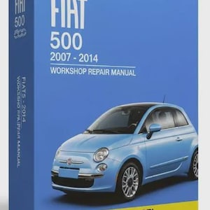 Fiat 500 Workshop Manual - Etsy