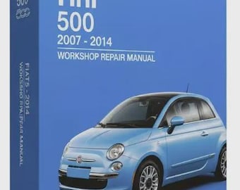 Fiat 500 Model 2007 - 2014 Werkplaatshandboek, Service- en Reparatiehandleiding, Direct te downloaden als PDF