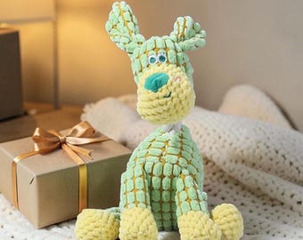 Handgemachtes Häkeltier Plüschtier, Amigurumi Stofftier, Kinderzimmer Dekor, Baby Geschenk
