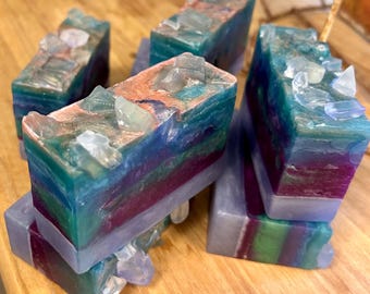 Aurora Borealis Northern Lights Icy Punch- Glycerin Soap Bar
