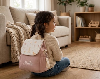 Gepersonaliseerde kinderwagentas met geborduurde naam | Cadeau voor geboorte, verjaardag, begin van het schooljaar | Babytas | Tas voor meisjes en jongens