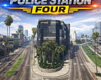 Fivem MLO Police Station Four | Optimized Textures, Easy Install
