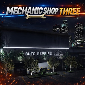 Fivem MLO Mechaniker Shop Drei | Optimierte Texturen, einfache Installation