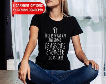 DevSecOps Engineer Shirt, "I Bake Security Into the Pipeline" Custom Name Tee