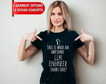 LLM Engineer Gift Shirt, Personalized "I Speak Fluent Tokens" Tee