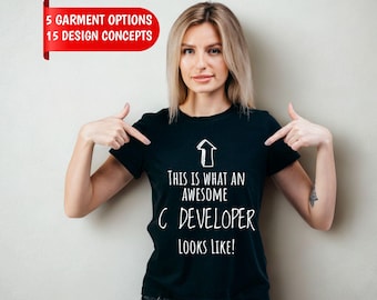 C Developer Tee, Personalized "It's Not a Crash, It's a Segfault" Gift Shirt
