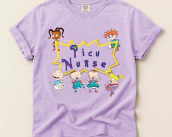 PICU Nurse T-shirt | Pediatric ICU | Hospital Healthcare Gift
