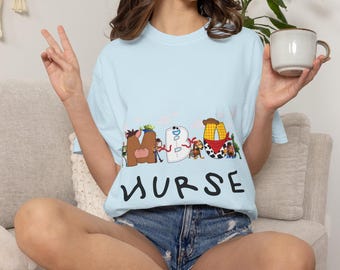 Toy Story Mother Baby Nurse T-Shirt | Cartoon Characters Medical