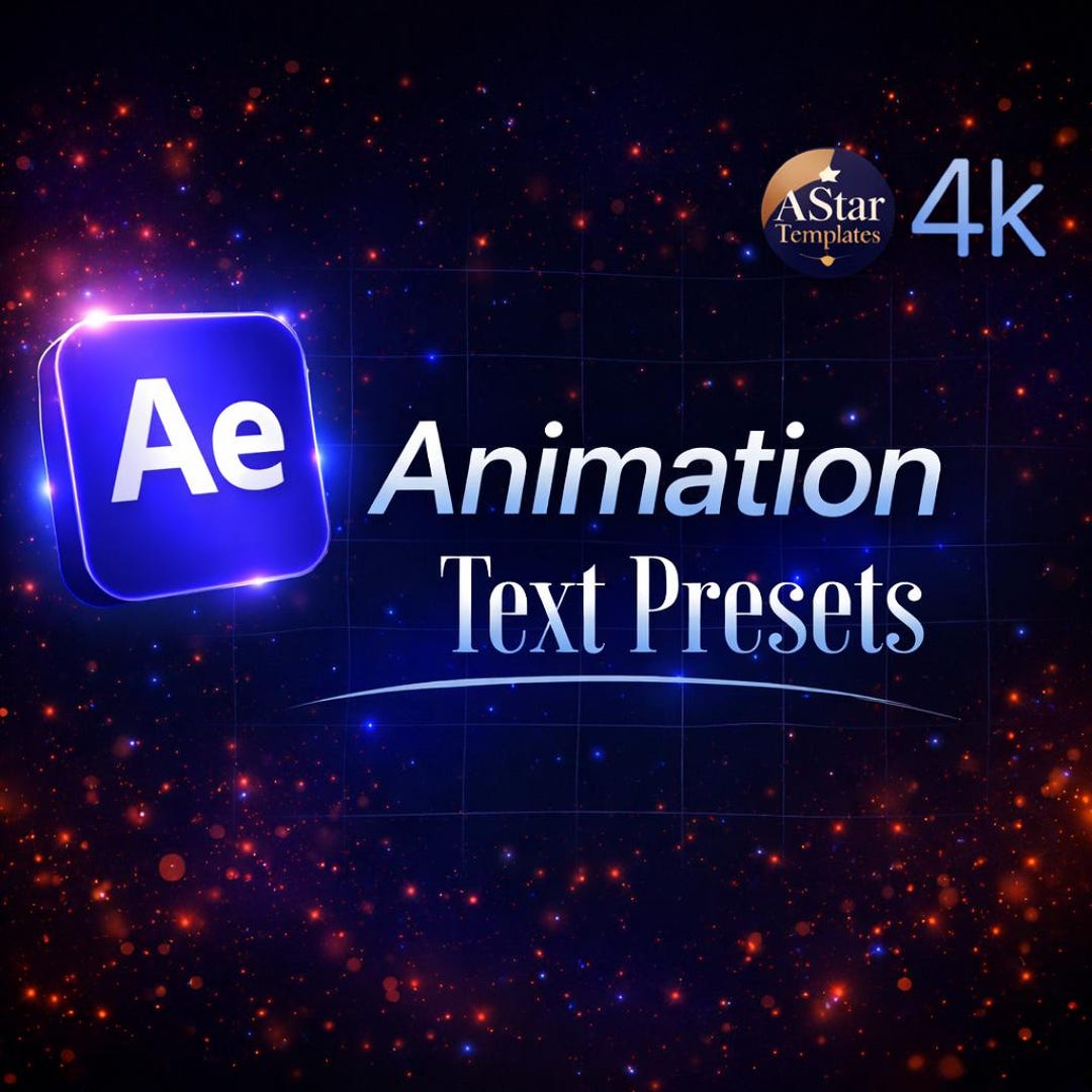 Text Message Presets After Effects Text Presets | Animation Text Effects for Video Editing ...