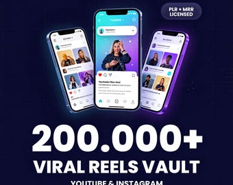 200000+ Video Reels Vault