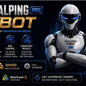 Scalpling Robot Pro || Gold MT5 Expert Advisor