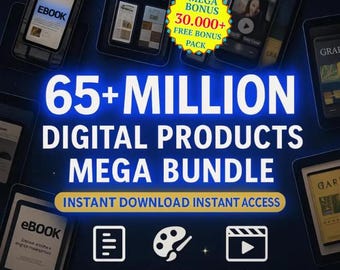 Mega pakiet ponad 65 milionów zasobów cyfrowych
