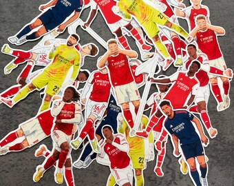 Arsenal FC Stickers : Player 10 Pack Selection