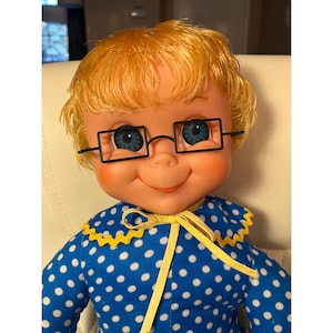 Mrs Beasley Doll Glasses Replacement, Vintage 1960s Eyeglasses, Pre-Shaped Frames