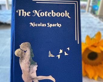 The Notebook van Nicolas Sparks: speciale editie, opnieuw ingebonden hardcover met zilverfolie