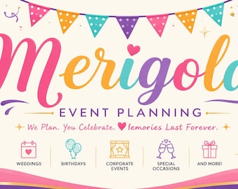 Bewerkbare elegante of leuke evenementsjablonen