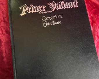 Prince Valiant Companions in Adventure Vol 2 Vintage Comic Book 1974 Illustrated Hal Foster Medieval Adventure Graphic Novel