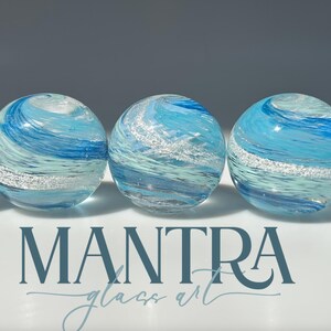 Ash keepsake, Memorial glass cremation urn, cremation glass made with infused ashes, cremains into art, pet urns and memorialize wave image 6
