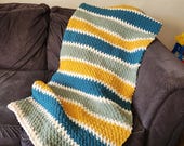 Made to order crochet Baby Blanket, Throw, or Afghan.