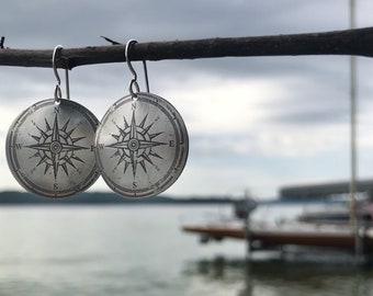 Compass Earrings