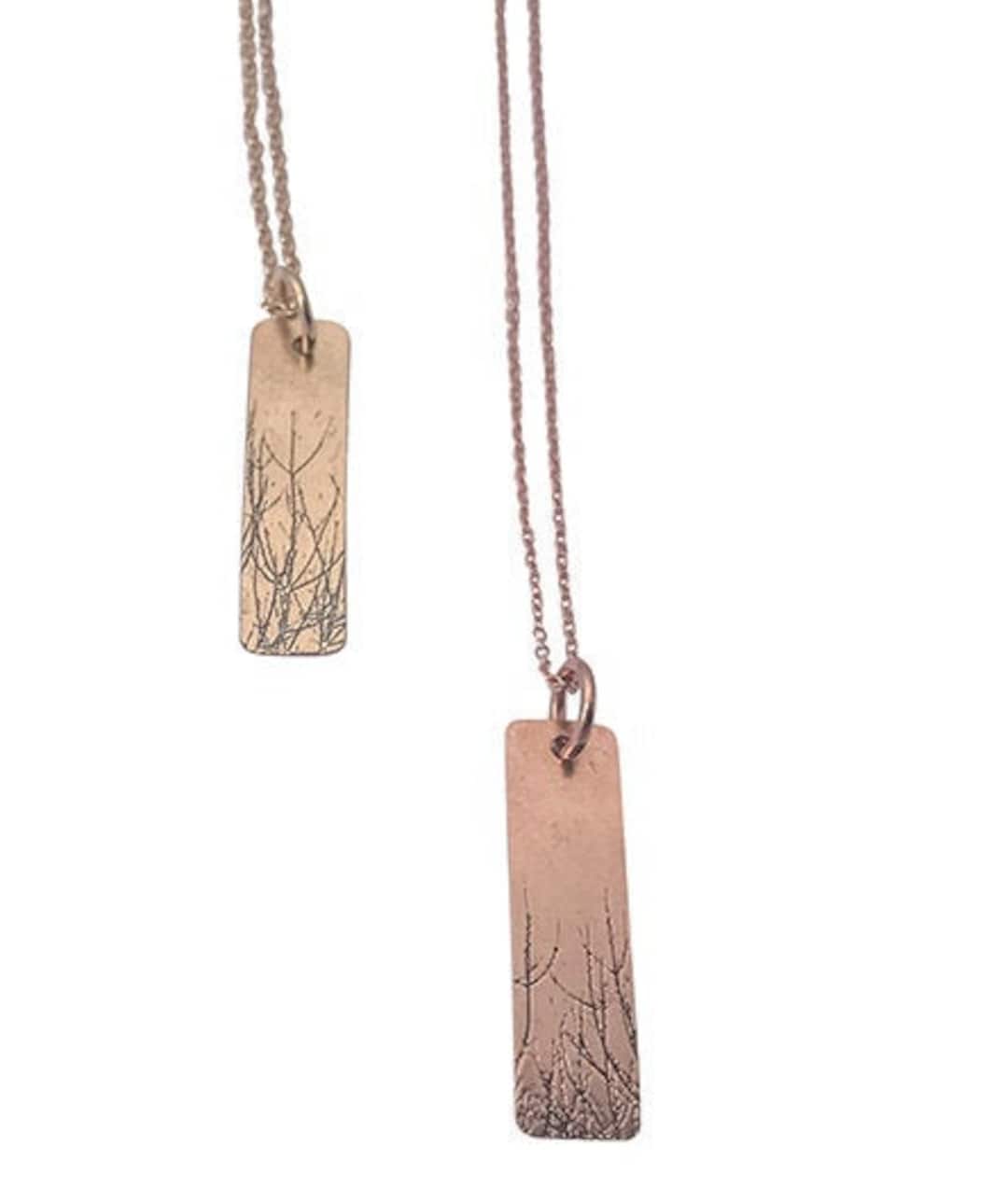 Branches Necklace, Winter Necklace, Winter Forest Necklace, Branches