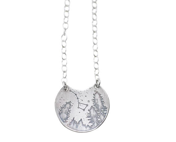 Big Dipper Necklace, Constellation Necklace, Constellation Pendant