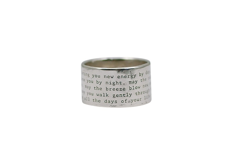 Apache Blessing Ring Native American Jewelry Apache Prayer Etsy