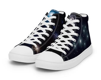 Zapatillas altas de lona Space para mujer