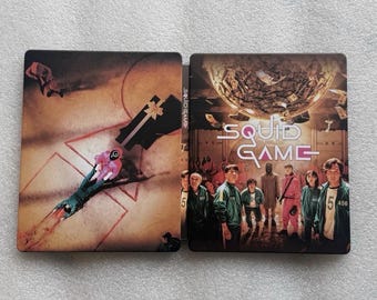 Squid Game Custom Made G2 Steelbook/SteelUp Case TV/Show (No Disc) New