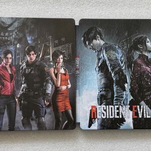 Resident Evil 2 Custom made G2 Steelbook/SteelUp Case PS4/PS5/Xbox (No Game) New