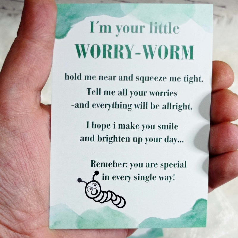 Spruch glückswürmchen Etsy.de