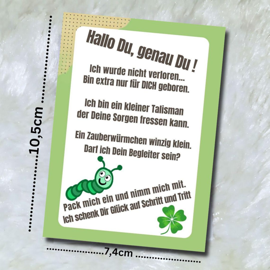 Gluckswurmchen Spruche Zum Ausdrucken