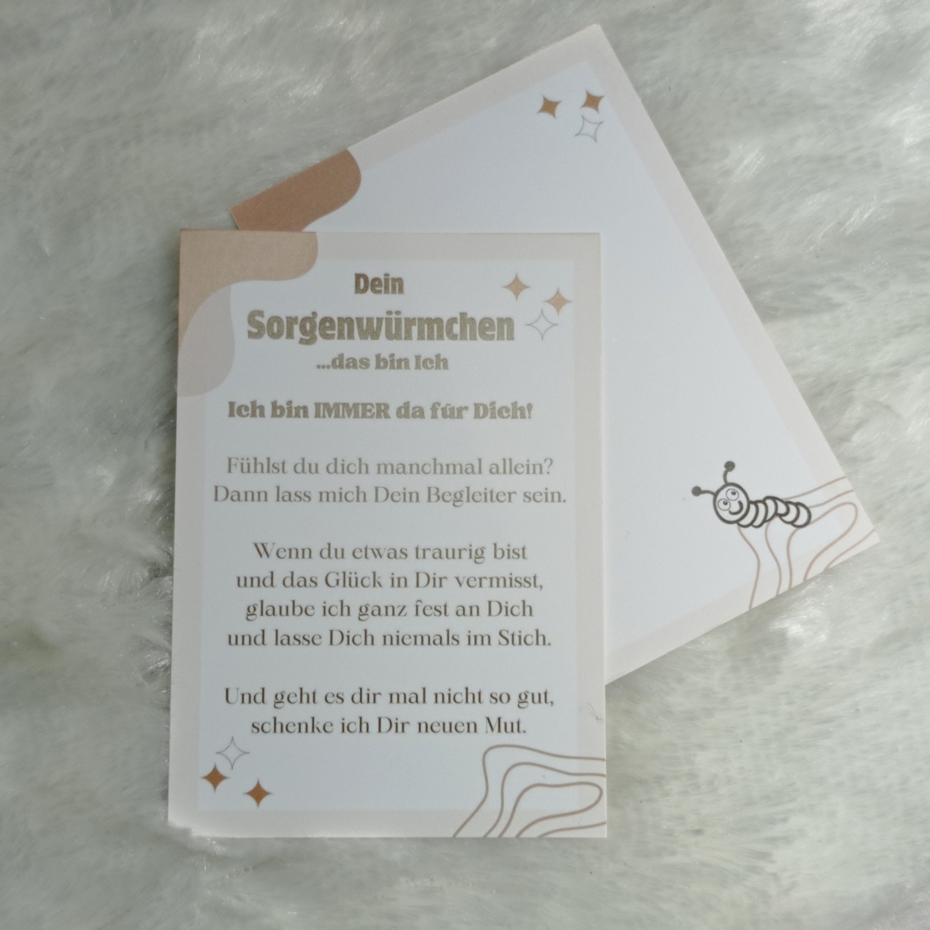 Spruch Kärtchen für Etsy.de