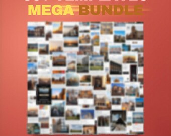 Real Estate Template MEGA Bundle 85-Pack | Complete Canva Marketing Kit for Realtors