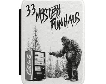 33 Mystery Funhaus Thirsty Squatch Kindle Case | Waterproof Neoprene Sleeve