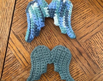 Crocheted Angel Wings
