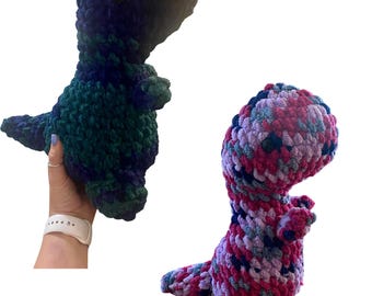 Crochet Jumbo Dinos
