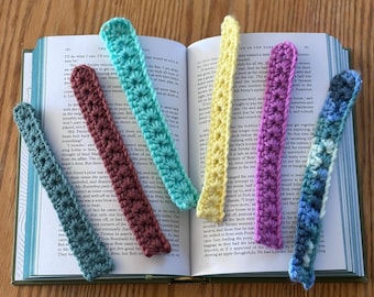 Crochet Bookmarks, variety of colors