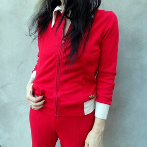 coral adidas tracksuit